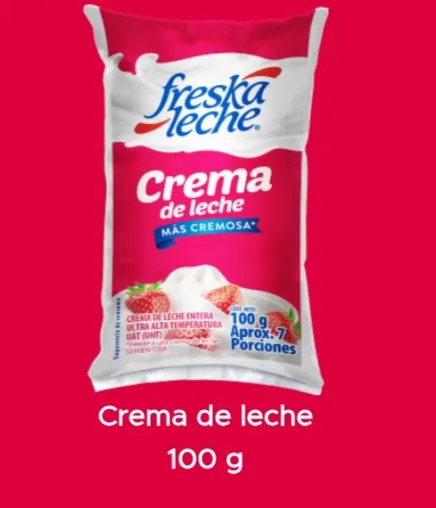 Crema de leche x 100 gr